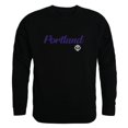 thumbnail image 1 of W Republic 556-363-BLK-05 Men Portland Pilots Script Crew Fleece, Black - 2XL, 1 of 1