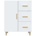 thumbnail image 3 of vidaXL Sideboard White 69.5x34x90 cm Engineered Wood, 3 of 5