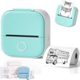 thumbnail image 1 of POINTERTECK Print Pod  Print Pods Mini Printer  Pocket Mini Printer  Mini Pocket Sticker Printer Inkless Sticker Printer for DIY Scrapbook  Fast Printing Portable Mini Thermal Printer (Fu, 1 of 8