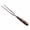 B 6O4, variant on ZZkhGO Stainless Steel Barbecue Fork, Redwood Handle Grilling Tool, Meat Fork for Outdoor Cooking