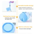 thumbnail image 3 of Portable Mini Blender,Smoothie Blender-Two Blades, Mini Travel Personal Blender with USB Rechargeable Batteries,Household Fruit Mixer,Detachable Cup,USB Juicer Cup(Blue), 3 of 7