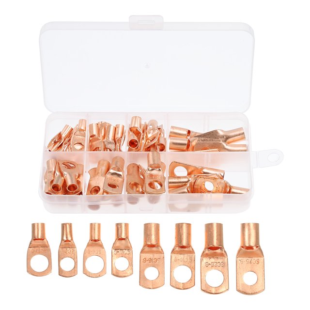 Unique Bargains Connecteurs Électriques 60 Pcs Kit de Terminal à Sertir pour Maison Automobile Bateau Camion 1ensemble