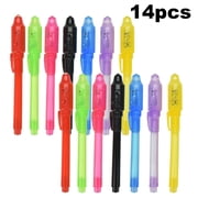 Writech Pens Drawing Pens Set Of 14 Invisible Pen Maker Kids Message Pen With Built In Light 20ml Multi-color