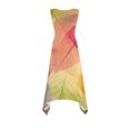 thumbnail image 4 of Ovzne Robes Grande Taille pour Femmes aux Formes Robe de Plage Robes pour Femmes Sans Manches Col Rond à Cordon Décontractée à Volants Robe Trapèze Courte Robe de Printemps Imprimée Liquidation, 4 of 7