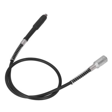 Arbre d'Extension d'Entraînement de Perceuse, Câble d'Extension d'Arbre Flexible Résistant à l'Usure Pratique ABS Matériel pour les Opérations de Ponçage pour les Espaces Étroits