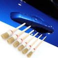 thumbnail image 2 of Wax Brushes, Car Detailing Brush 6pcs  Elasticity  For Car Archaeology, 2 of 8