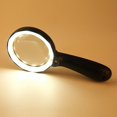 thumbnail image 4 of black 12 Led High-Definition Reading Glasses For Elderly With Lights #6wi02, 4 of 9