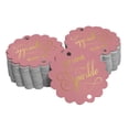 thumbnail image 1 of Inkdotpot 50 Pack Let Love Sparkle Wedding Favor Paper Tags Craft Real Gold Foil Hang Tags, 1 of 6