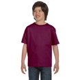 thumbnail image 4 of Hanes Boy`s 5.2 oz COMFORTSOFT HEAVYWEIGHT T-Shirt, S, Maroon, 4 of 5