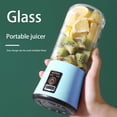 thumbnail image 4 of Wireless Juicing Cup USB Rechargeable Small Mini Portable Vegetable And Fruit Machine Gift With Comfortable Grip, 4 of 8
