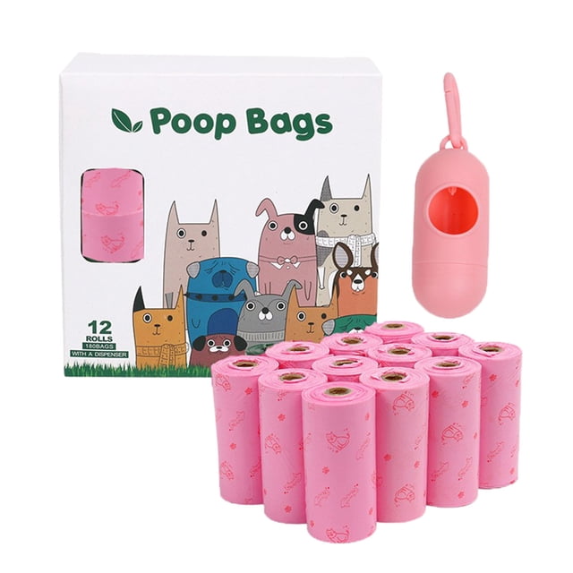 Hearth & Gear Biodegradable Dog Poop Bags With Scented Odor Control Pet Waste Bags For Dogs And Cats Indoor Outdoor Use Compostable Doggie Waste Disposal