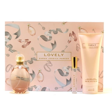 Sarah Jessica Parker Lovely Ladies - 100ML Edp Spray/200ML Body Lotion/10ML Roll on Set