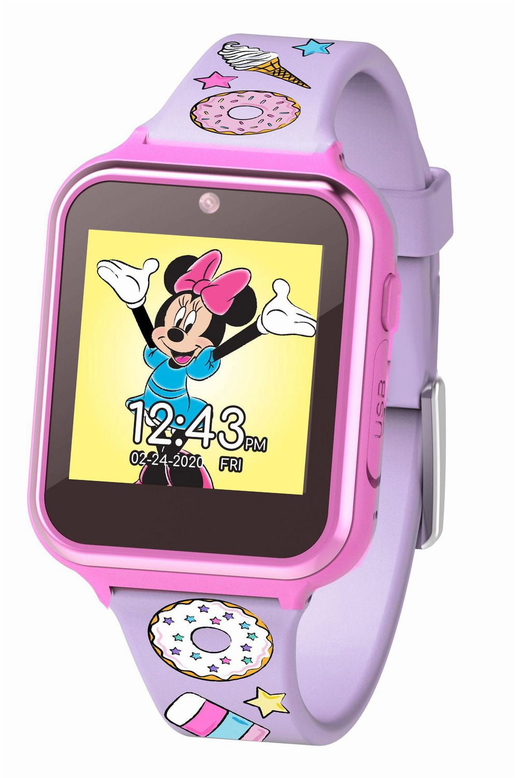 Minnie Montre interactive à écran tactile avec caméra