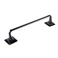 thumbnail image 1 of Single Towel Bar Kitchen Bathroom Wall Shelf Organizing Rod for Bathroom Wall Mounted Self Adhesive Rack Punch Free Reusable Toilet Holder Hotel Black 34cm, 1 of 8