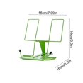 thumbnail image 3 of Uscallm Portable Book Stand for Reading Foldable Metal Music Score Stand Adjustable Desktop Book Holder for Cookbooks Tablets Sheet Music, 3 of 7