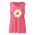 thumbnail image 3 of Womens Printed Sleeveless Casual V-Neck Tank Top, 3 of 3