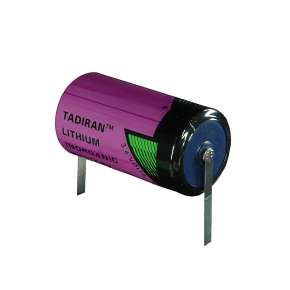 Tadiran TL-5955/S Pile au Lithium 3,6 V 2/3 AA 1,5 Ah avec Pattes (ER14335)