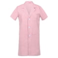 thumbnail image 1 of Men's Short Sleeves Lab Coat Laboratory Doctor Workwear, 1 of 3