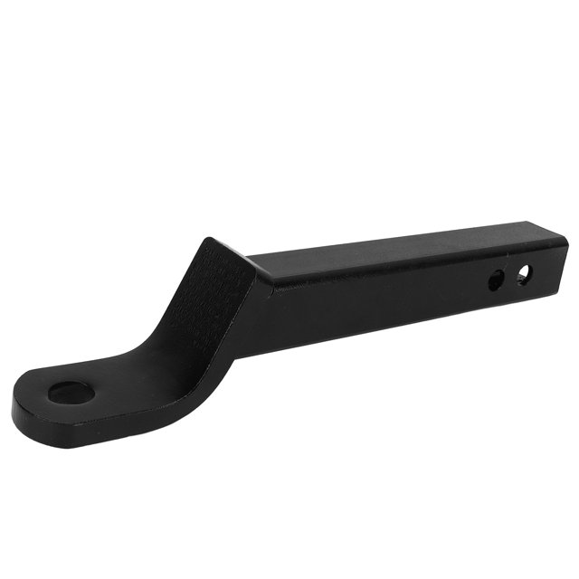 Trailer Hitch Ball Mount, 430mm Long Extender Ball Mount Forged Steel Durable 6000 Lbs For 2in Receiver