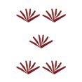 thumbnail image 1 of ZheElen 50pcs File Double Side Buffer Salon Sanding Polishing Manicure Tools red 5Set, 1 of 6