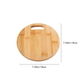 thumbnail image 3 of Summer Savings Kcavykas Chopping Board Solid Wood Chopping Board Fruit Board Chopping Board Household Kitchen Board Chopping Board Fruit Board Chopping Board, 3 of 6