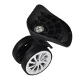 thumbnail image 2 of Roues de Bagage, 2 Pcs Roues Pivotantes de Remplacement pour Bagage, Roues de Valise de Voyage, Roulements en Plastique, Ensemble de Réparation pour Ensembles de Bagages, 2 of 8