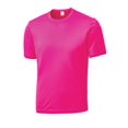 thumbnail image 1 of Gravity Threads Mens Short-Sleeve Moisture Wicking Shirt - Neon Pink - Large, 1 of 1