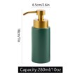 thumbnail image 4 of Qeeadeea/ Ceramic Foaming Soap Dispenser, Marble Foam Soap Dispenser With Gold Pump, Hand Foaming Dispenser For Barthroom Accessories-green-solid color, 4 of 8