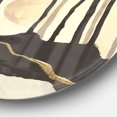 thumbnail image 3 of Designart 'Geometric Forest' Geometric Metal Circle Wall Art - Disc of 36, 3 of 5
