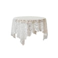 thumbnail image 2 of French Dining Table Coffee Table Cover Towel Lace Hollow Table Cloth Rectangular Decorative Round Table, 2 of 6