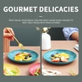 thumbnail image 5 of Meitianfacai Appetizer Plates, Reusable Dessert, Snack , Salad, Fruit Plate Set, High qulity Plastic Plates, Lightweight Snack Tableware Set for Fruit, 5 of 5