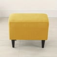 thumbnail image 4 of CNKOO 1pc  Stretch Ottoman Cover Modern Style  Dust-Proof Footstool Slipcover  Living Room Decor  Home Decor  Elastic Ottoman Slipcovers Protective Cover ZZZ, 4 of 7