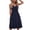 Autres, variante sur Drppepioner Femmes Grande Taille Femmes Mode Été Bord de Mer à Bretelles Sans Manches Col en V Couleur Unie Robe Décontractée