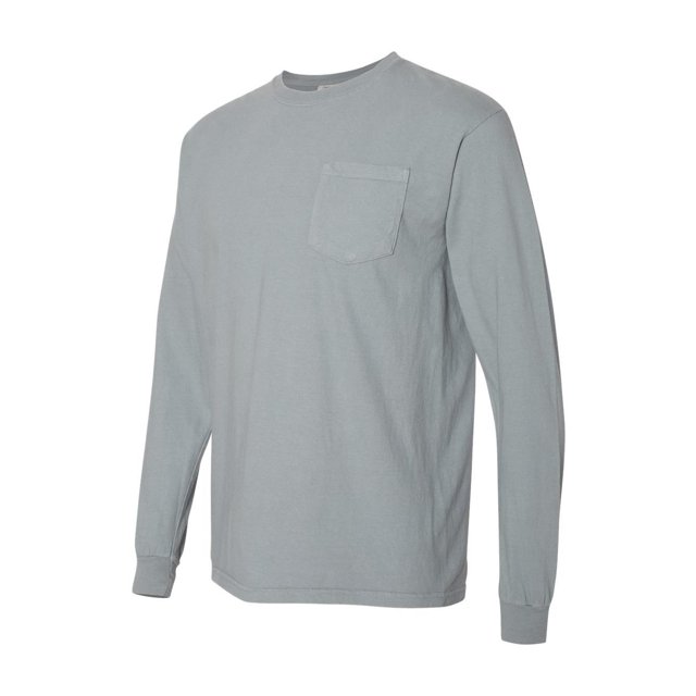 Comfort Colors T-Shirt à Manches Longues pour Adulte avec Poche