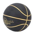 thumbnail image 1 of Basketball Noir, Résistance à l'Usure Grandes Particules Entraînement Basketball Résistant à la Sueur Caoutchouc Basketball Extérieur Adolescent Caoutchouc, 1 of 7