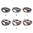 thumbnail image 2 of Wweixi Vintage Ethnic Bracelet High Compatibility Easy To Install Wide Application Replacement Bracelet Brown silver, 2 of 6