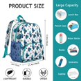 thumbnail image 3 of Forest Bear Student Backpack – Brown Polar Bear Cartoon Print With Cute Wild Hunting Winter Pattern, 3 of 6