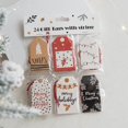 thumbnail image 4 of Christmas Hanging Card Cute Fine Workmanship Exquisite Wide Application Christmas Tags Pendant for Festival, 4 of 8