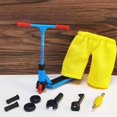thumbnail image 4 of Estbridge Mini Alloy Finger Scooter Model Set Mini Finger Scooter Interactive Finger Toy Novelty Sensory Activity Finger Scooter Skateboard Kit, 4 of 5