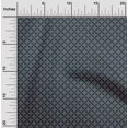 thumbnail image 2 of oneOone Georgette Viscose Navy Blue Fabric Asian Block Sewing Craft Projects Fabric Prints By Yard 42 Inch Wide, 2 of 4