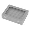thumbnail image 1 of Jewelry Holder with Transparent Cover, Large Capacity for Earrings, Bracelets, Necklaces, 1 of 7