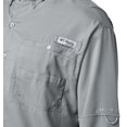 thumbnail image 3 of PFG Tamiami II Long Sleeve Shirt, 3X, Cool Grey, 3 of 11