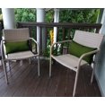 thumbnail image 4 of VargottamIndoor/OutdoorPolyester FabricLumbarPillowCover,All-Weather Waterproof Rectangular Cushion Case for Patio Furniture,16" x 24"Set of 2-Dark Green, 4 of 7