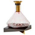 thumbnail image 3 of Rabbit Wine Decanter with Wood Base, 3 of 4