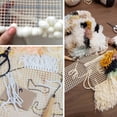 thumbnail image 1 of TIELUTT Rug Hooking Mesh Canvas, Hook Mesh Canvas, 150×100 cm Thick Soft Blanket Mid Modern Throw Blanket Furry Bedroom Rug Soft Throw Blanket for Couch Recliner Throw Blanket, 1 of 8