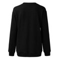 thumbnail image 5 of Haut de sous-Vêtements Thermiques Soldes de Liquidation Chandail à Capuchon en Polyester pour Femmes Chandails à Col Rond Femmes Tendance Décontracté Hauts à Manches Longues Adolescentes Chandail à Col Rond Vêtements Ensembles 2024, 5 of 5