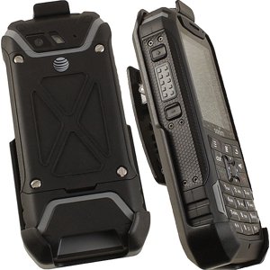 Holster pour Sonim XP5, Nakedcellphone Étui de porte-clip à ceinture [avec Kickstand] noir pour sonim XP5 Téléphone (XP5700)