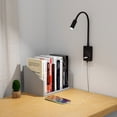 thumbnail image 3 of Enuotek LED Wall Sconce Neutral White Lighting Touch Dimmable Bedside Lamp, 3 of 8