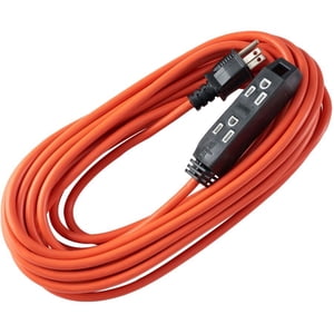 3 Sortie SJTW Cord d'extension extérieur orange - 10 m