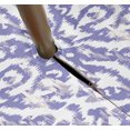 thumbnail image 3 of Vargottam Nappe d'Intérieur/extérieur 58 pouces avec trou de parapluie et Fermeture Éclair, Nappe imperméable à l'eau, Couvre-Tables pour Table de Cour Arrière - Bleu Violacé, 3 of 7